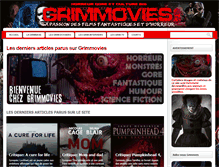 Tablet Screenshot of grimmovies.com